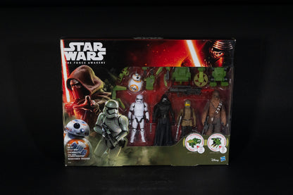BB-8 Kylo Ren Chewbacca (First Order) Stormtrooper & Resistance Trooper, Star Wars, The Force Awakens, Hasbro, 2015, Box Sealed