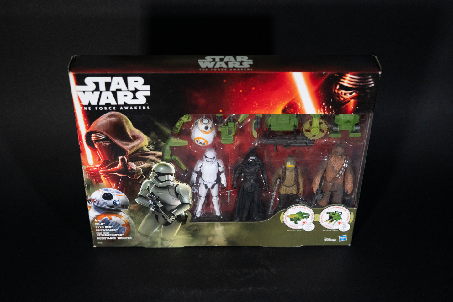 BB-8 Kylo Ren Chewbacca (First Order) Stormtrooper & Resistance Trooper, Star Wars, The Force Awakens, Hasbro, 2015, Box Sealed