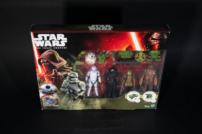 BB-8 Kylo Ren Chewbacca (First Order) Stormtrooper & Resistance Trooper, Star Wars, The Force Awakens, Hasbro, 2015, Box Sealed