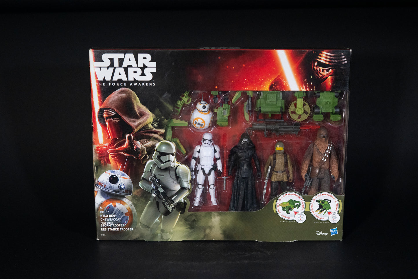 BB-8 Kylo Ren Chewbacca (First Order) Stormtrooper & Resistance Trooper, Star Wars, The Force Awakens, Hasbro, 2015, Box Sealed