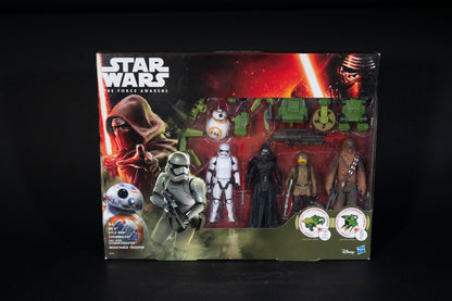 BB-8 Kylo Ren Chewbacca (First Order) Stormtrooper & Resistance Trooper, Star Wars, The Force Awakens, Hasbro, 2015, Box Sealed