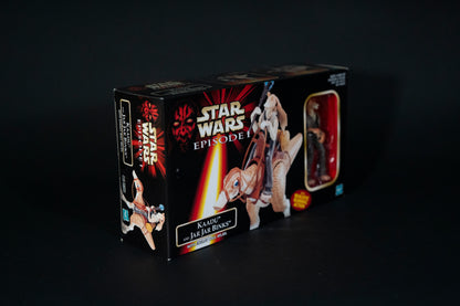 Kadu and Jar Jar Binks with Energy Ball Atatl, Star Wars, Episode 1, Hasbro, 1998, Box Sealed