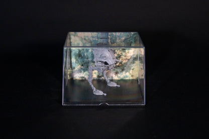 AT-ST, Star Wars, DeAgostini, in acrylic case