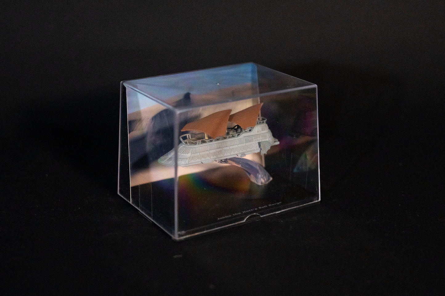 Jabba the Hutt's Sail Barge, Star Wars, DeAgostini, in acrylic case