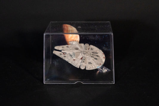 Millennium Falcon, Star Wars, DeAgostini, in acrylic case