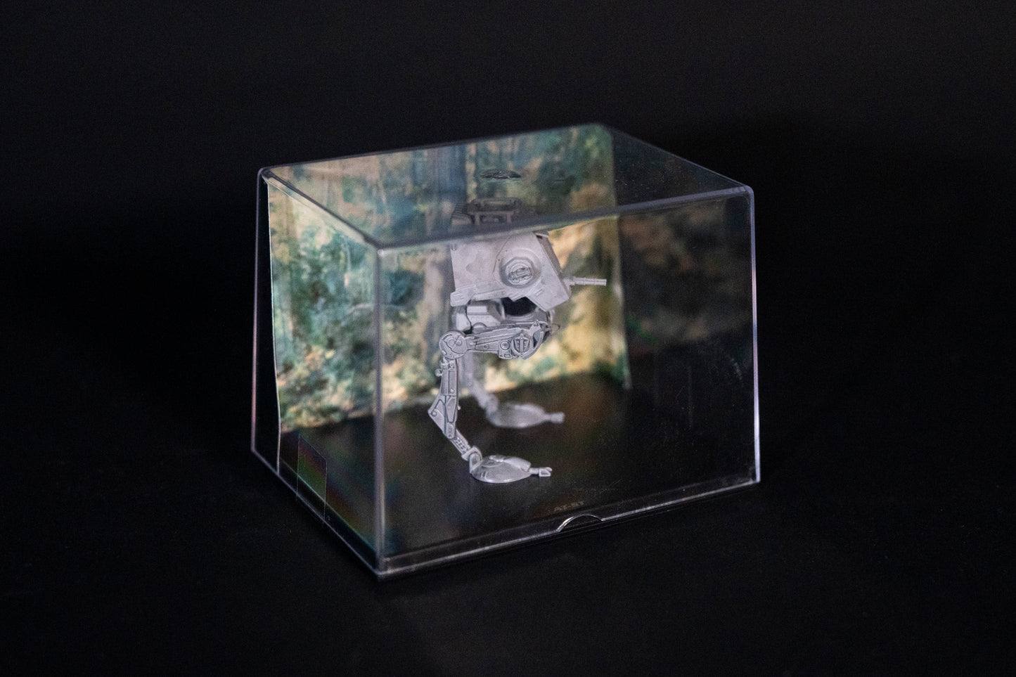 AT-ST, Star Wars, DeAgostini, in acrylic case