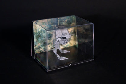 AT-ST, Star Wars, DeAgostini, in acrylic case
