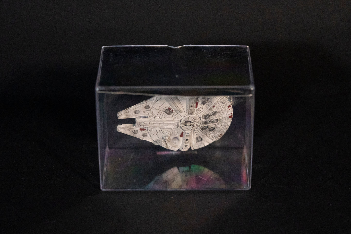 Millennium Falcon, Star Wars, DeAgostini, in acrylic case