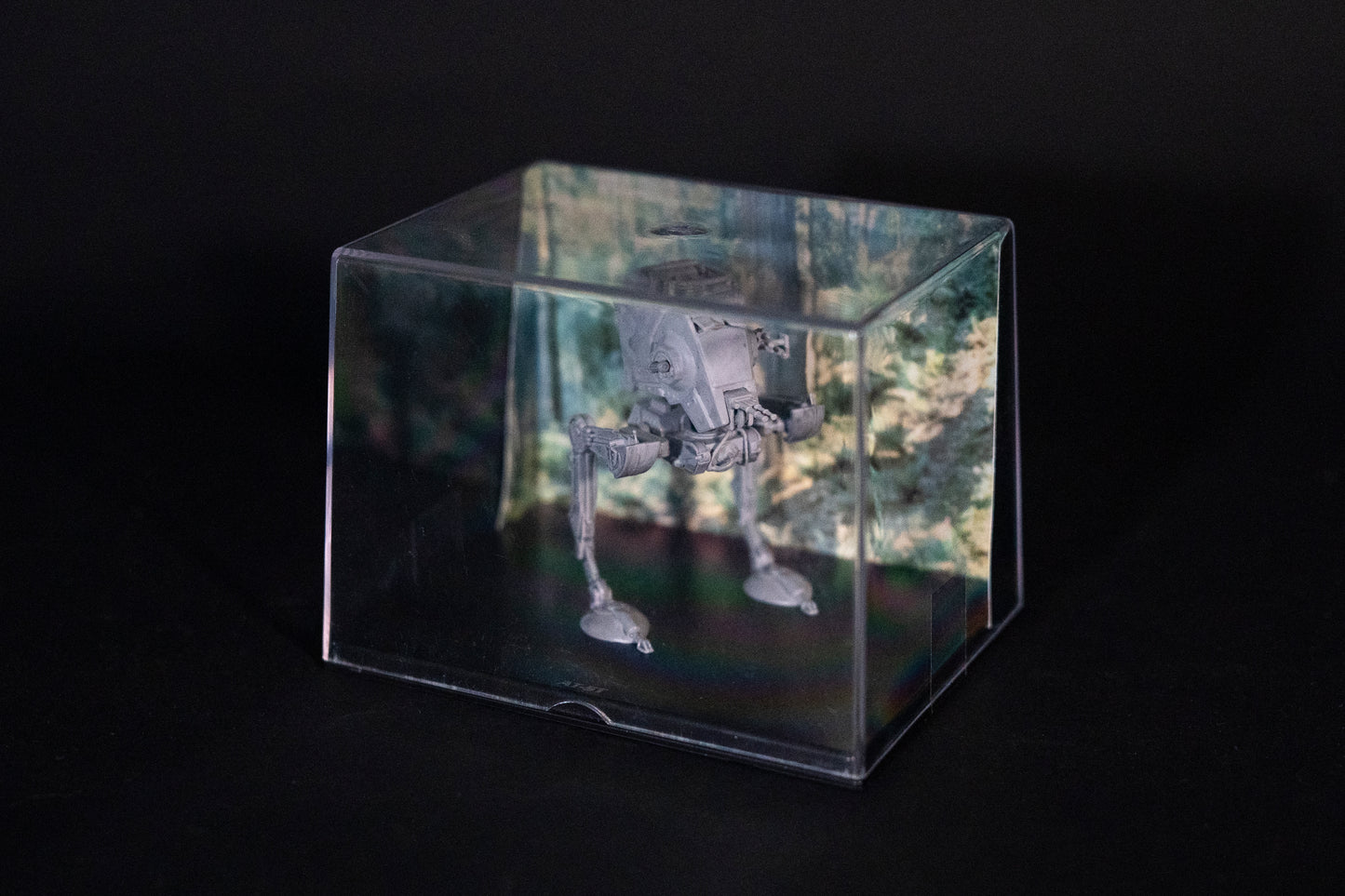 AT-ST, Star Wars, DeAgostini, in acrylic case