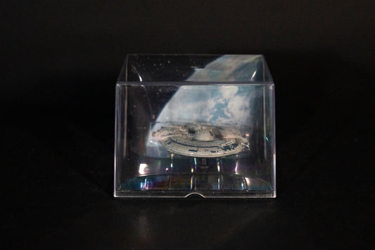 Trade Federation Droid Control Ship, Star Wars, DeAgostini, in acrylic case