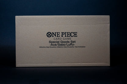 One Piece Card Game, Special Goods Set -Ace/Sabo/Luffy, Boxed Sealed, English