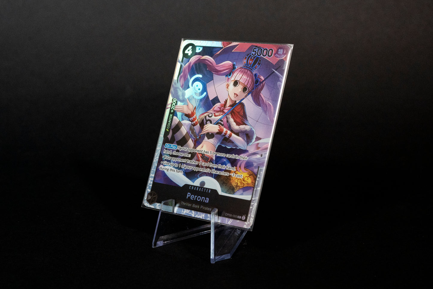 OP06-093, Perona, One Piece, Wings of the Captain, Super Rare, Ungraded, English