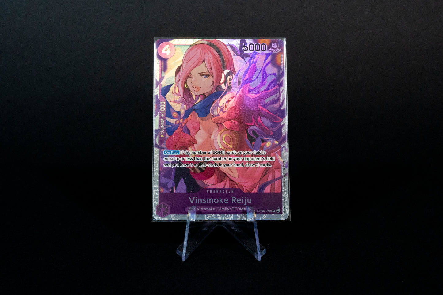 OP06-069, Vinsmoke Reiju, One Piece, Wings of the Captain, Super Rare, Ungraded, English