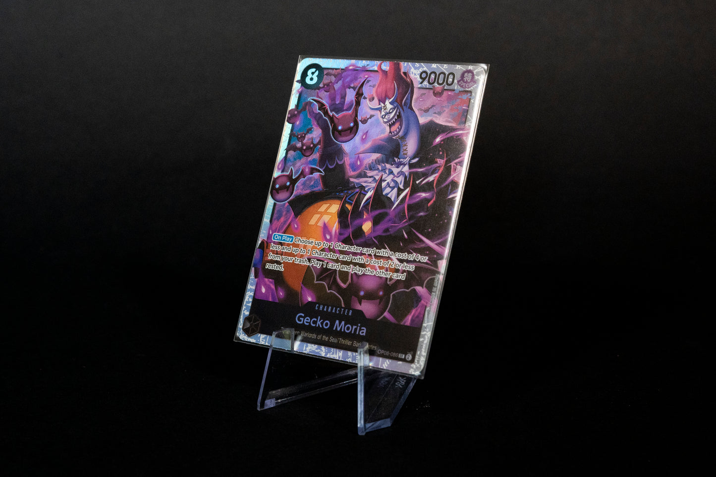 OP06-086, Gecko Moria, One Piece, Wings of the Captain, Super Rare, Ungraded, English