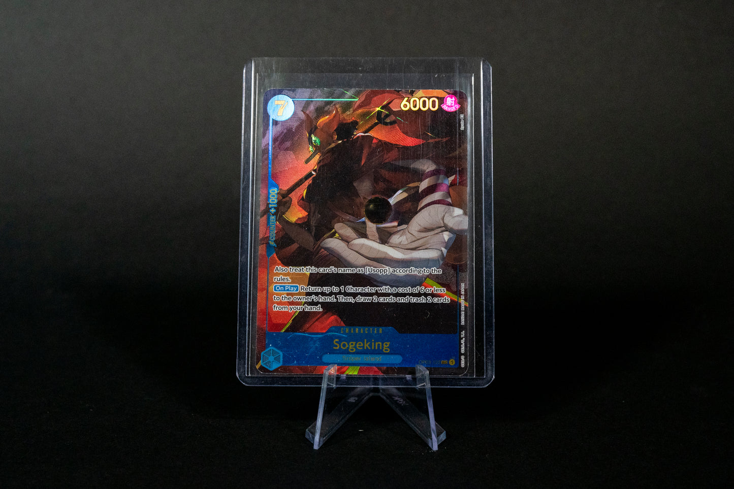 OP03-122, Sogeking, One Piece, Pillars of Strength, Secret Rare Alternative Art, Ungraded, English