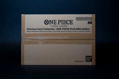 One Piece Card Game, Premium Card Collection -One Piece Film Red Edition, Boxed Sealed, English