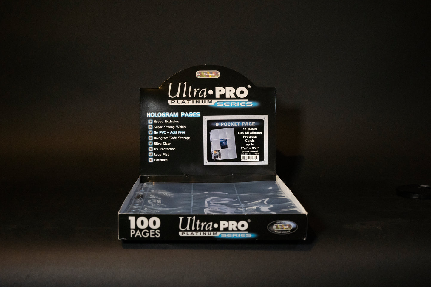 Ultra Pro - 9 Pocket Trading Card Page - Platinum Series