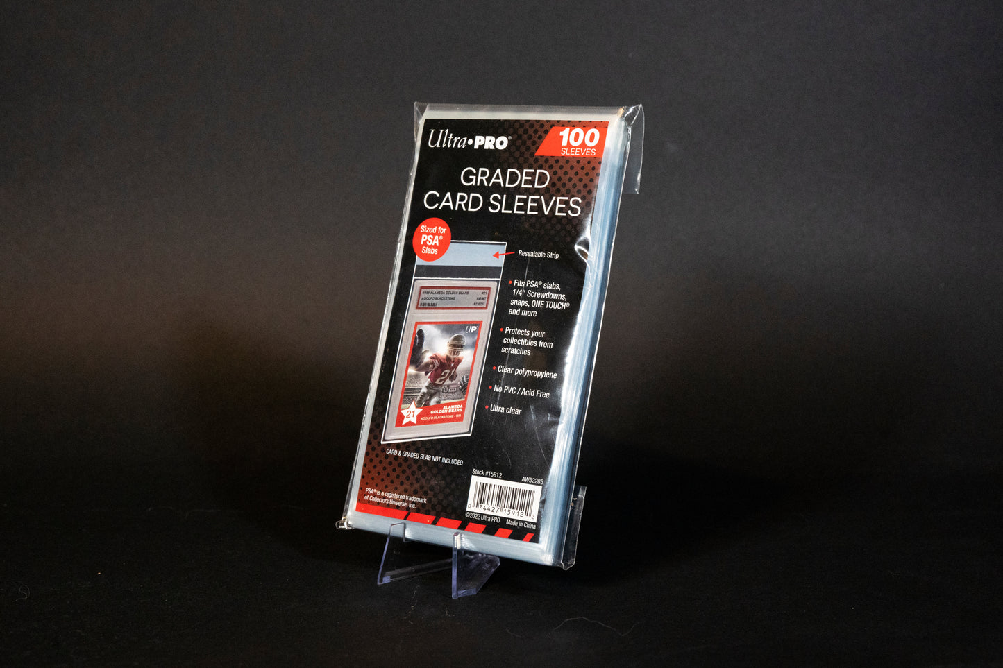 Ultra Pro - Graded Card Sleeves Resealable for PSA 100 Pack