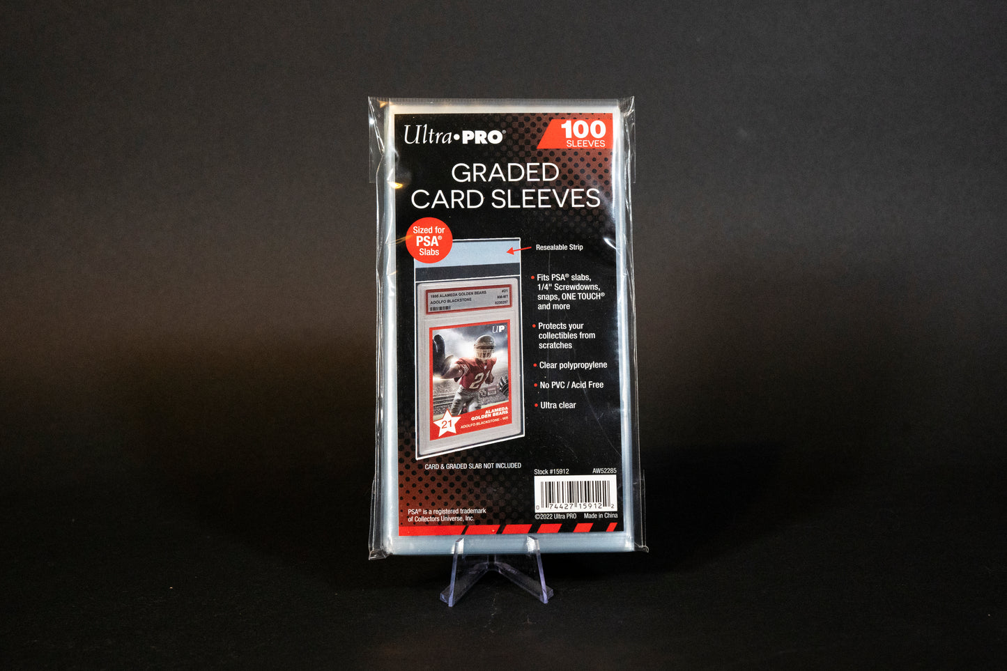 Ultra Pro - Graded Card Sleeves Resealable for PSA 100 Pack