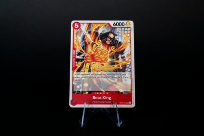 OP06-012, Bear.King, One Piece, Wings of the Captain, Uncommon, Ungraded, English