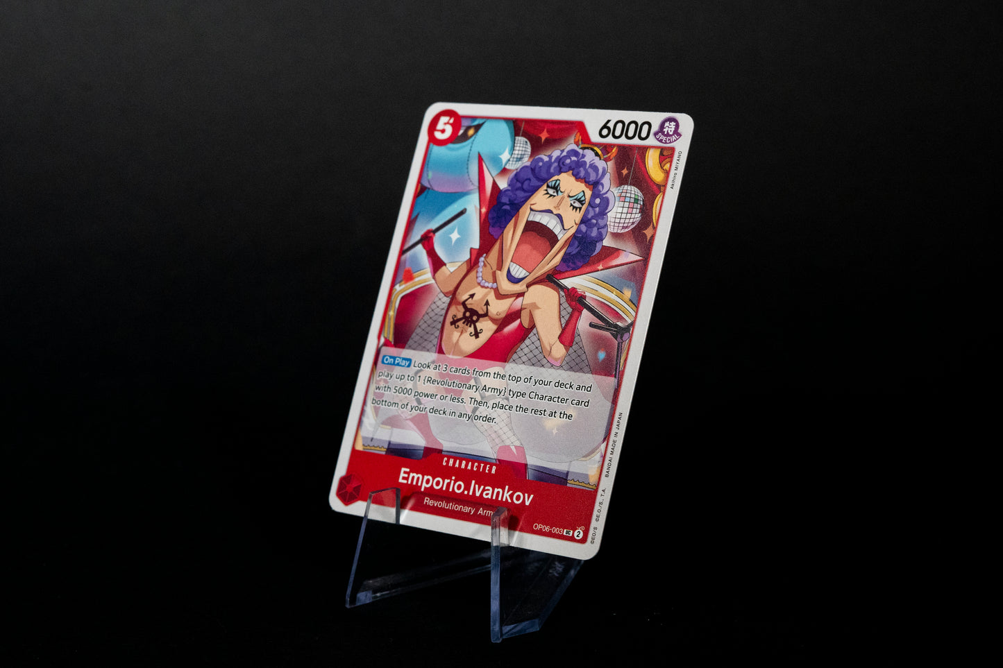 OP06-003, Emporio.Ivankov, One Piece, Wings of the Captain, Uncommon, Ungraded, English