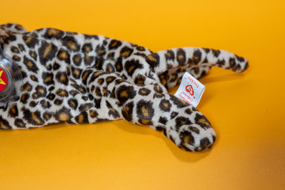 Freckles (Leopard, Cat) - TY Beanie Babies - Tag in Protector - Excellent Condition