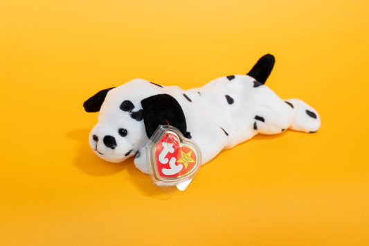 Dotty (Dog) - TY Beanie Babies - Tag in Protector - Good/Very Good Condition