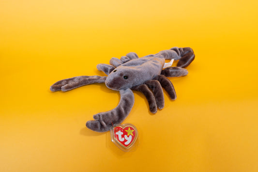 Stinger (Scorpion) - TY Beanie Babies - Tag in Protector - Excellent Condition