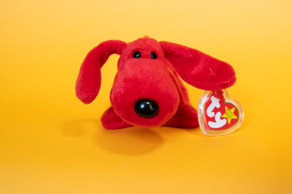 Rover (Dog) - TY Beanie Babies - PVC Pellets - Tag in Protector - Excellent Condition