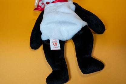 Fortune (Panda Bear) - TY Beanie Babies - Tag in Protector - Excellent Condition