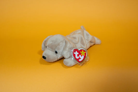 Fetch (Dog) - TY Beanie Babies - Tag in Protector - Excellent Condition