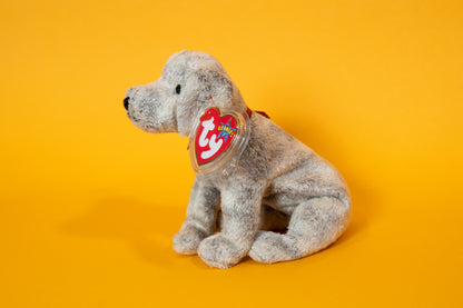 Tricks (Dog ) - TY Beanie Babies - Tag in Protector - Excellent Condition