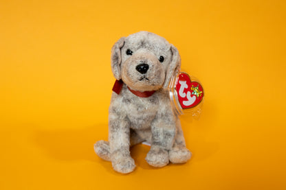 Tricks (Dog ) - TY Beanie Babies - Tag in Protector - Excellent Condition