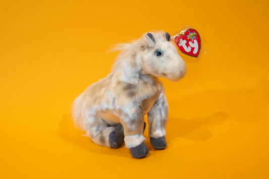 Lightning (Horse) - TY Beanie Babies - Tag in Protector - Excellent Condition