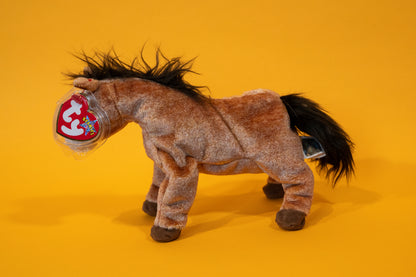 Oats (Horse) - TY Beanie Babies - Tag in Protector - Excellent Condition