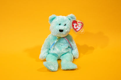 Sherbet (Teddy Bear) - TY Beanie Babies - Tag in Protector - Excellent Condition