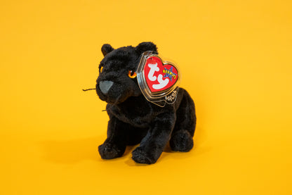 Midnight (Panther Cat) - TY Beanie Babies - Tag in Protector - Excellent Condition