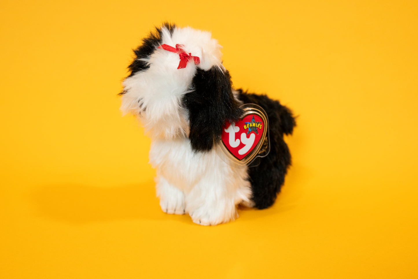 Poofie (Dog) - TY Beanie Babies - Tag in Protector - Excellent Condition