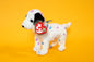 Dizzy (Dalmatian Dog - Purple & Blue Spots, Black Ears) - TY Beanie Babies - Tag in Protector - Excellent Condition