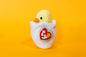 Eggbert (Bird - Chick) - TY Beanie Babies - Tag in Protector - Excellent Condition