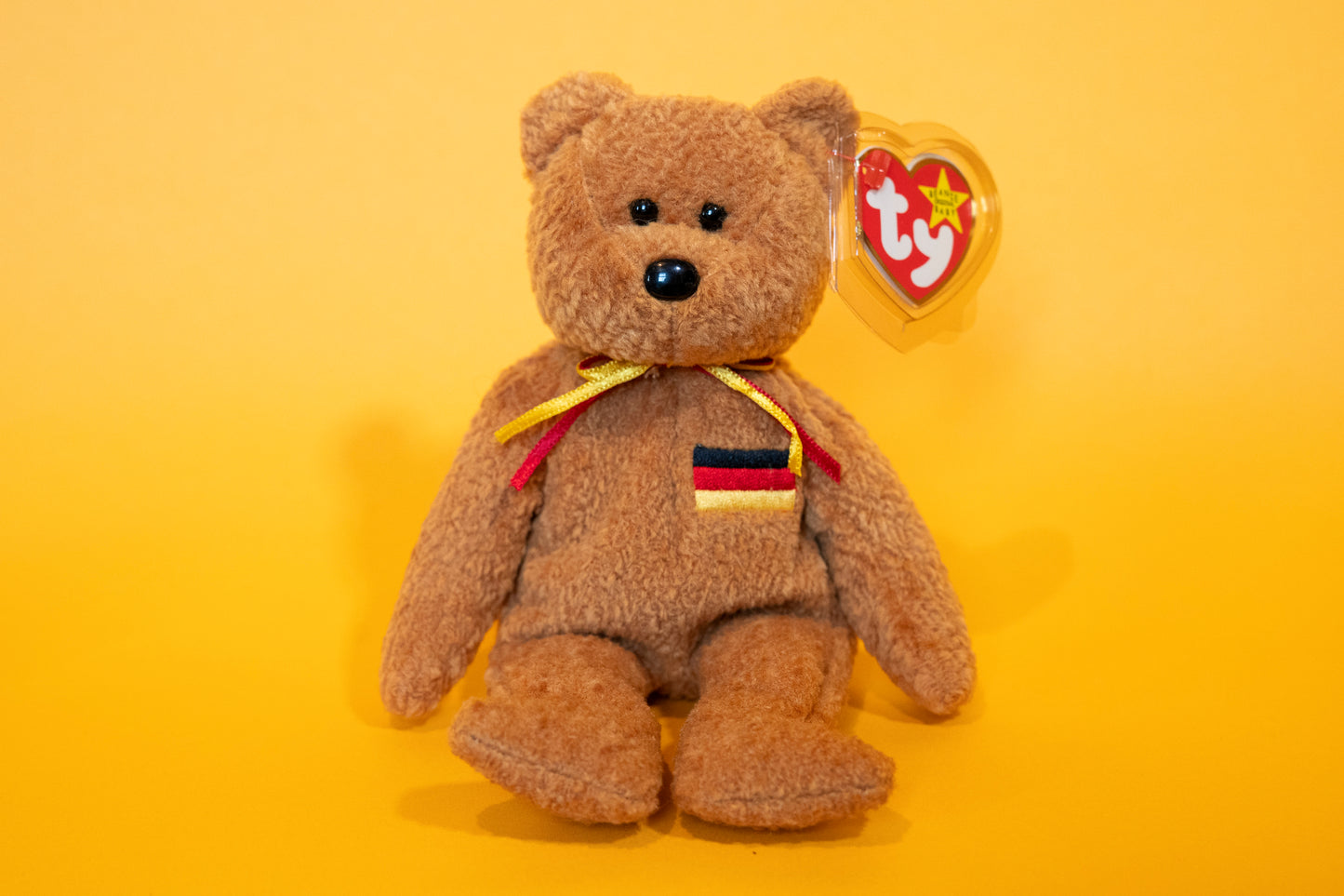 Germania (German Bear) - TY Beanie Babies - Tag in Protector - Excellent Condition