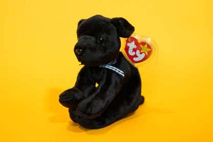 Luke (Dog) - TY Beanie Babies - Tag in Protector - Excellent Condition