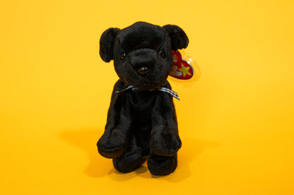 Luke (Dog) - TY Beanie Babies - Tag in Protector - Excellent Condition