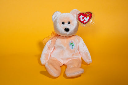 Dearest (Bear) - TY Beanie Babies - Tag in Protector - Excellent Condition