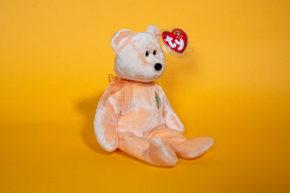 Dearest (Bear) - TY Beanie Babies - Tag in Protector - Excellent Condition