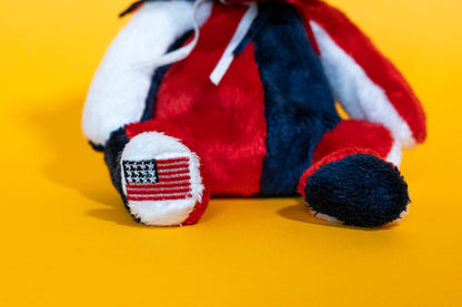 Patriot - USA right foot flag (Bear) - TY Beanie Babies - Tag in Protector - Excellent Condition - USA Exclusive