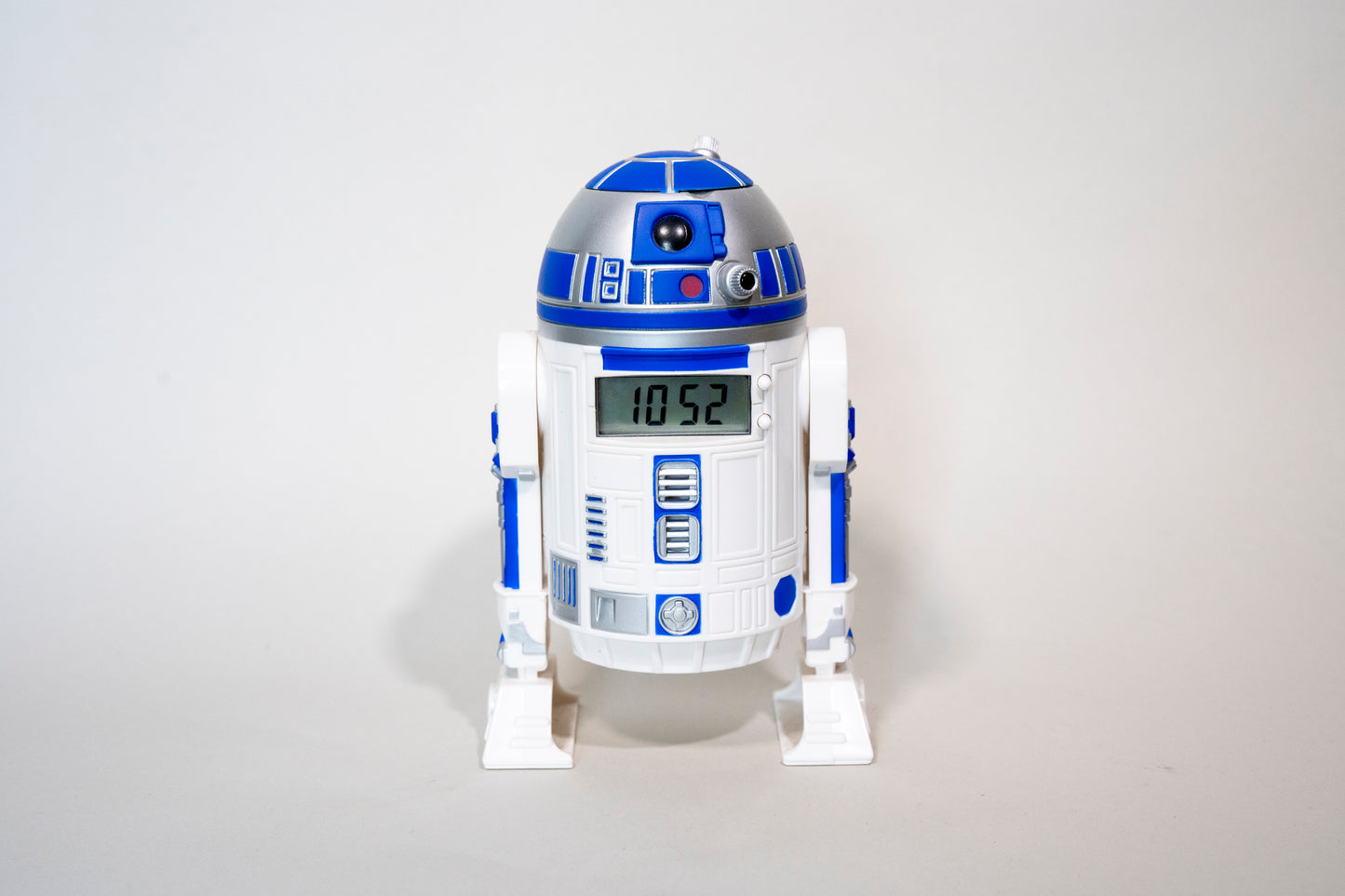 R2-D2 Projector Image Alarm Clock, Star Wars, Episode I Phantom Menace, Pepsi, Working