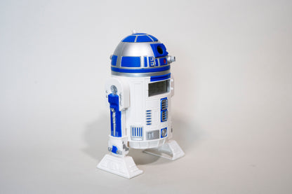 R2-D2 Projector Image Alarm Clock, Star Wars, Episode I Phantom Menace, Pepsi, Working