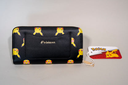 Pokemon - Pikachu All Over Print Zip Around Wallet