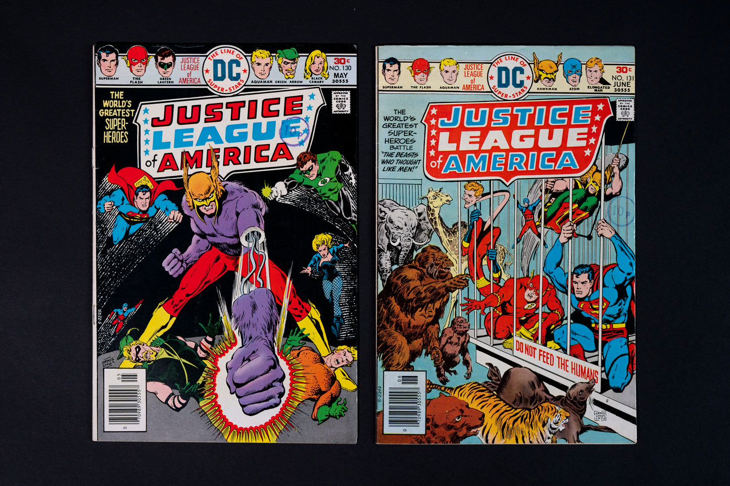 Justice League America, #130 & #131, DC Comics, 1976